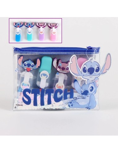 STITCH ASTUCCIO CON CERNIERA E 4 EVIDENZIATORI CON TOPPER
