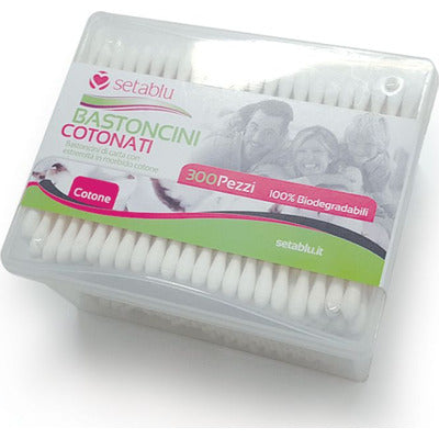 SETABLU BASTONCINI COTONATI 300PZ