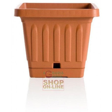 BAMA VASO TERRA COTTO QUADRATO CM.50X50 30404