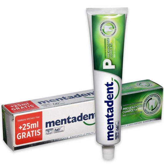MENTADENT DENTIFRICIO 75+25ML P PREVENZIONE COMPLETA