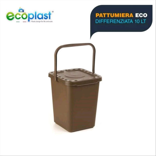 ECOPLAST ECOPLUS CHIUSA LT.10 MARRONE