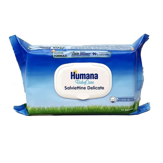 HUMANA BABY CARE SALVIETTINE DELICATE 72PZ