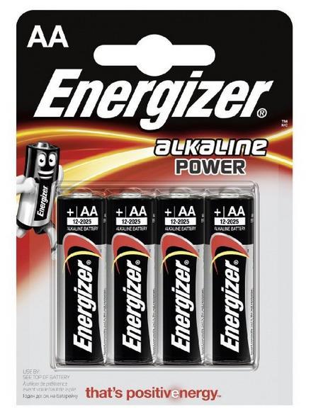 ENERGIZER ALKALINE POWER AA X4