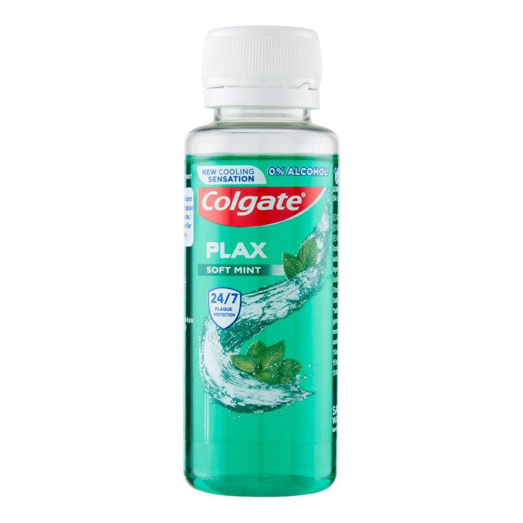 COLGATE COLLUTTORIO 100ML PLAX WHITE SOFT MINT