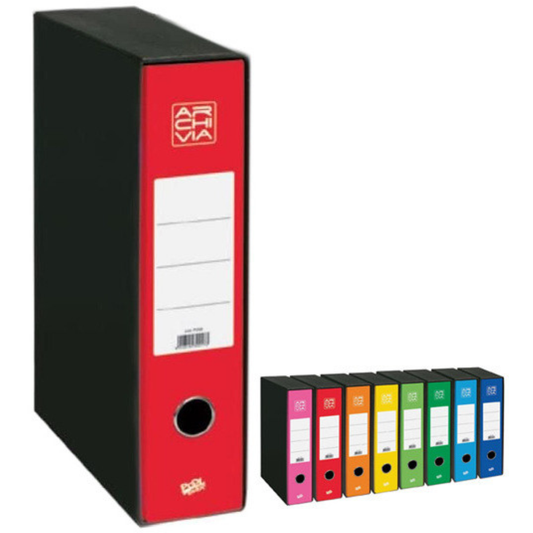 POOL OVER ARCHIVIA RACCOGLITORE DORSO 8 ROSSO