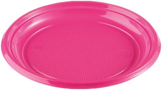 FATIGATI BELLE FESTE PIATTI DESSERT LAVABILI & RIUTILIZZABILI 25PZ FUCSIA