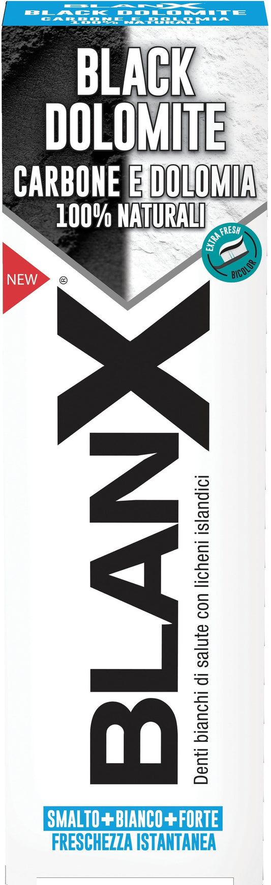 BLANX DENTIFRICIO 75ML BLACK DOLOMITE CARBONE E DOLOMIA