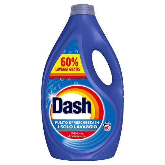 DASH LAVATRICE LIQUIDO 2,7L 60LAV. LIMITED EDITION EDIZIONE ANNIVERSARIO