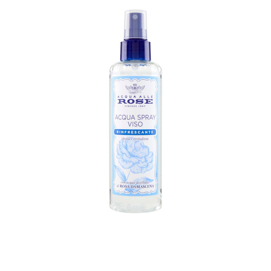 ROBERTS ACQUA ALLE ROSE ACQUA SPRAY VISO 200ML RINFRESCANTE CON ACQUA DISTILLATA DI ROSA DAMASCENA