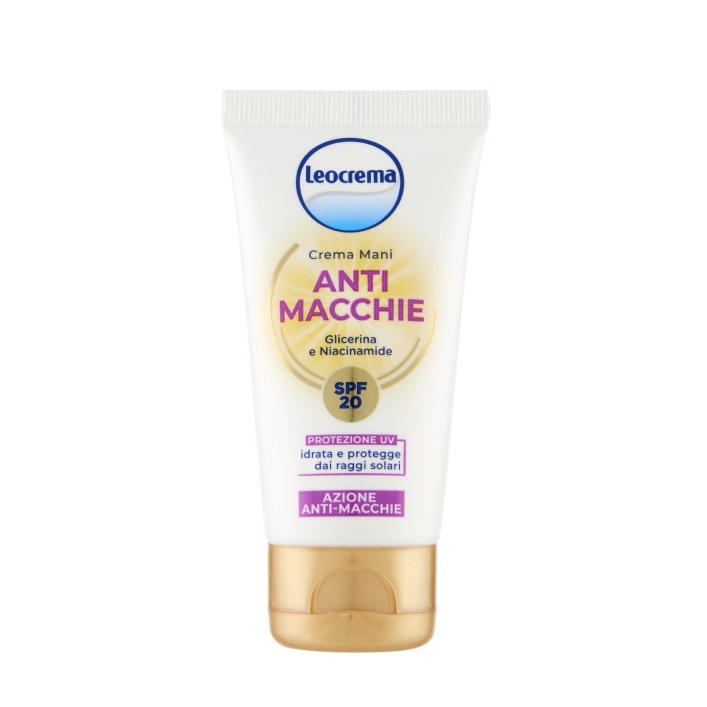 LEOCREMA CREMA MANI ANTI MACCHIE 50ML SPF20 GLICERINA E NIACINAMIDE