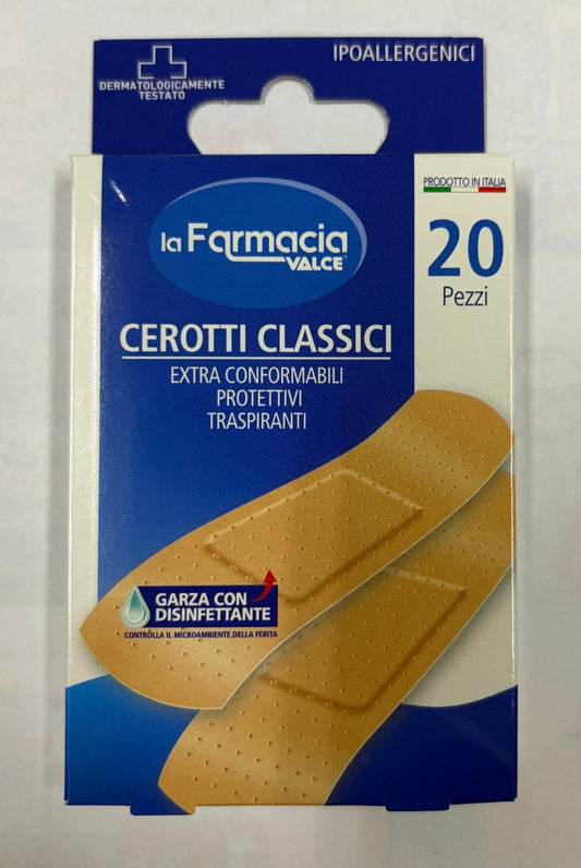 LA FARMACIA VALCE CEROTTI CLASSICI CM.7X2 20PZ