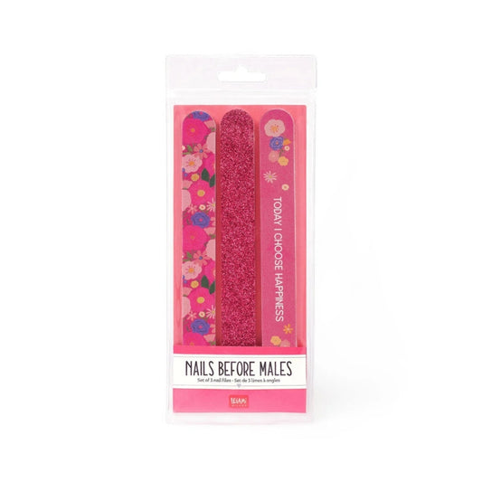 LEGAMI MILANO NAILS BEFORE MALES SET DI 3 LIME PER UNGHIE FLOWERS