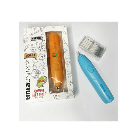 TINTA UNITA GOMMA ELETTRICA A PILE CON REFILL