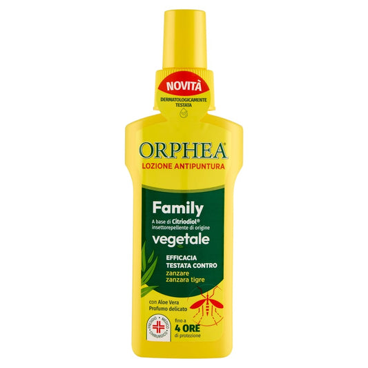 ORPHEA FAMILY LOZIONE ANTIPUNTURA VEGETALE VAPO 100ML