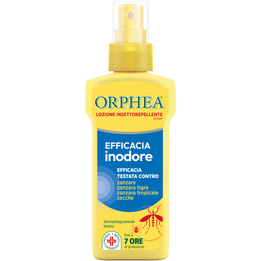 ORPHEA LOZIONE INSETTOREPELLENTE ZARAZAN EFFICACIA INODORE VAPO 100ML