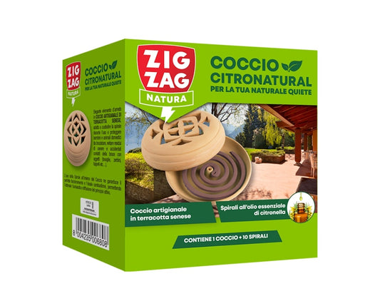 ZIG ZAG NATURA COCCIO CITRONATURAL 1 COCCIO + 10 SPIRALI