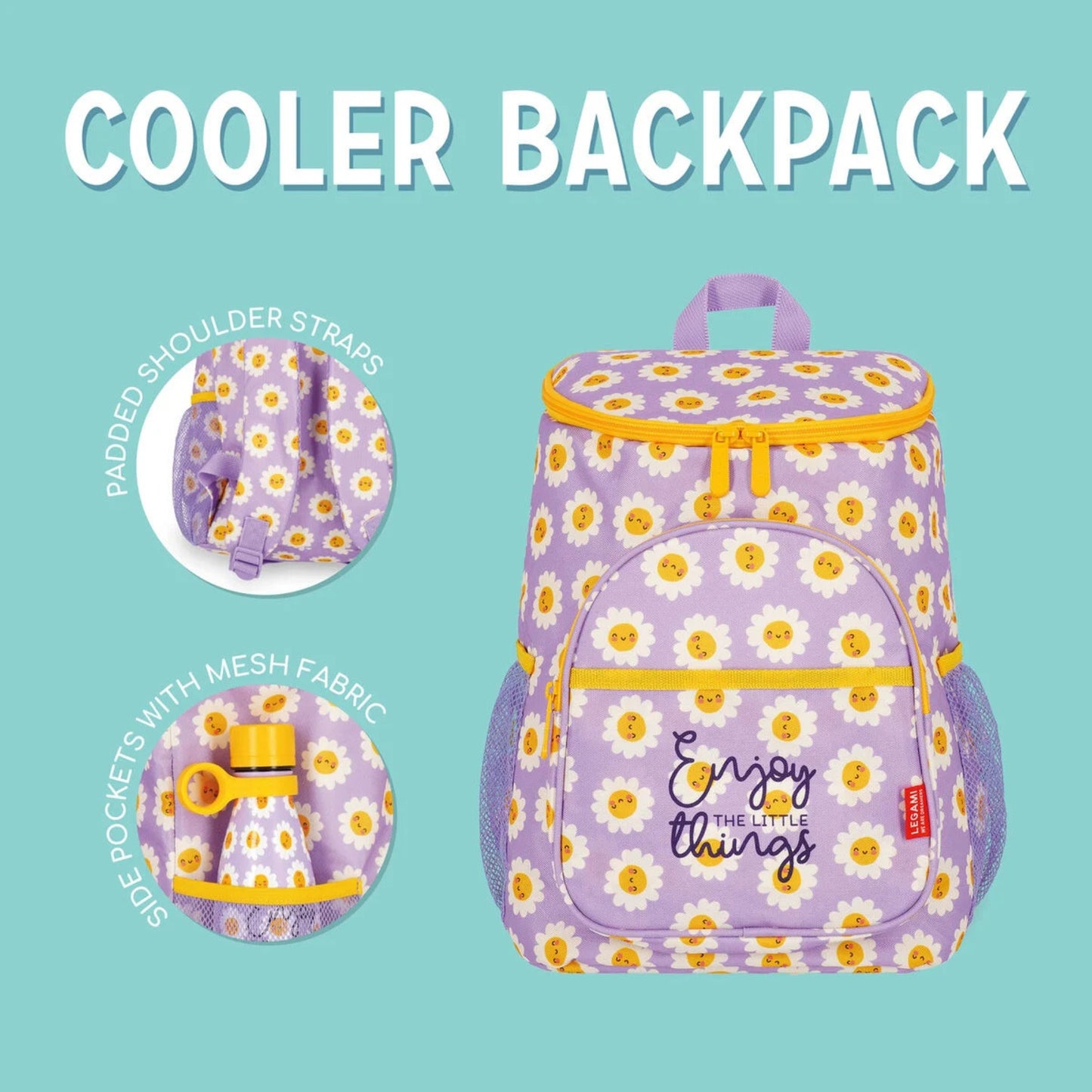 LEGAMI MILANO COOLER BACKPACK ZAINO TERMICO 20L DAISY