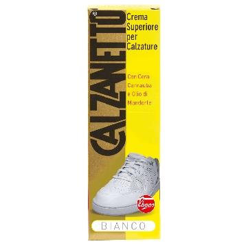 EBANO CALZANETTO CREMA SUPERIORE PER CALZATURE 50ML BIANCO