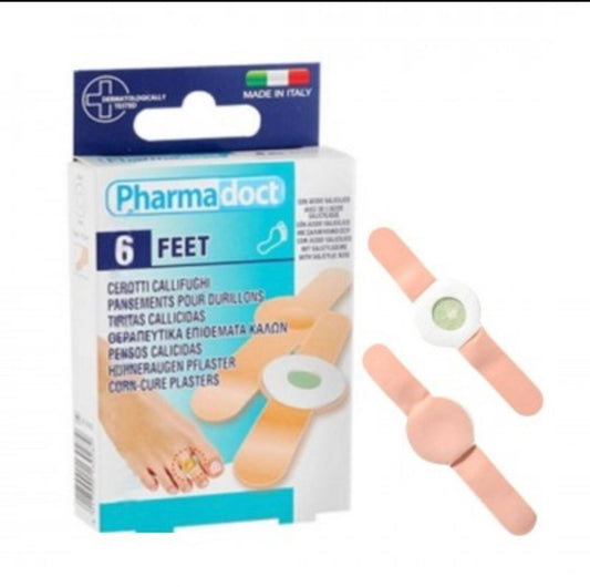 PHARMADOCT FEET CEROTTI CALLIFUGHI CM.7X1,2 6PZ