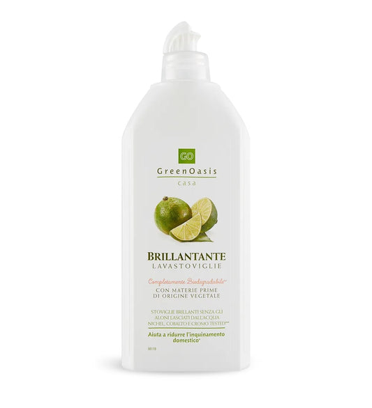 GREEN OASIS BRILLANTANTE LAVASTOVIGLIE BIODEGRADABILE 500ML LIME