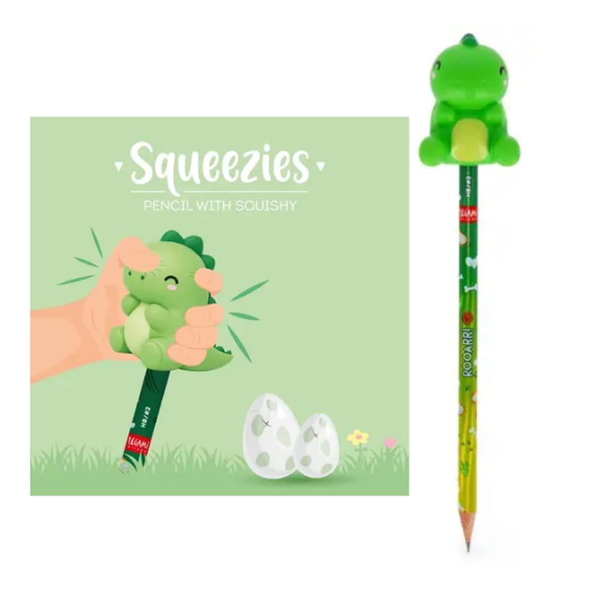 LEGAMI MILANO SQUEEZIES MATITA CON ANTISTRESS DINO