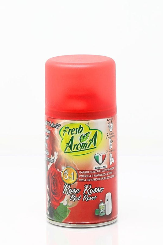 FRESH AROMA DEO MATIC RICARICA 3IN1 250ML ROSE ROSSE