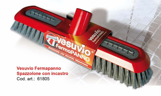 VESUVIO FERMAPANNO SPAZZOLONE CON INCASTRO FERMAPANNO ART.61805