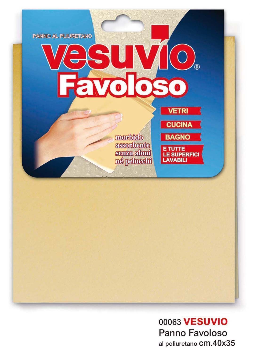 VESUVIO FAVOLOSO PANNO AL POLIURETANO CM.40X35 ART.00063