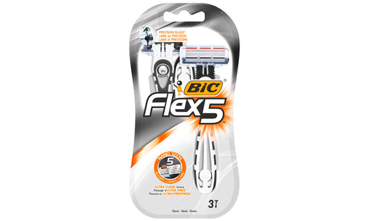 BIC RASOIO FLEX 5 LAME 3PZ