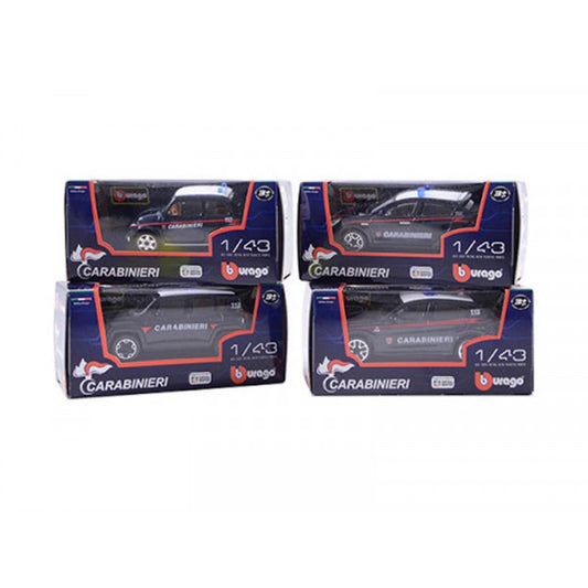 BURAGO MODELLINO CARABINIERI/POLIZIA 1:43 3+