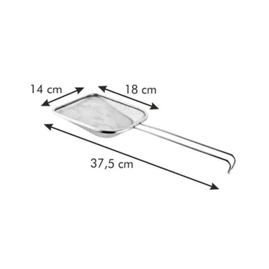 TESCOMA GRANDCHEF PALETTA SCOLATUTTO CM.14X18 INOX