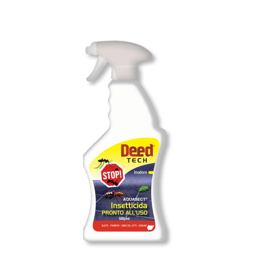 FITO DEED TECH AQUASECT INSETTICIDA PRONTO ALL'USO MULTINSETTO 500ML INODORE