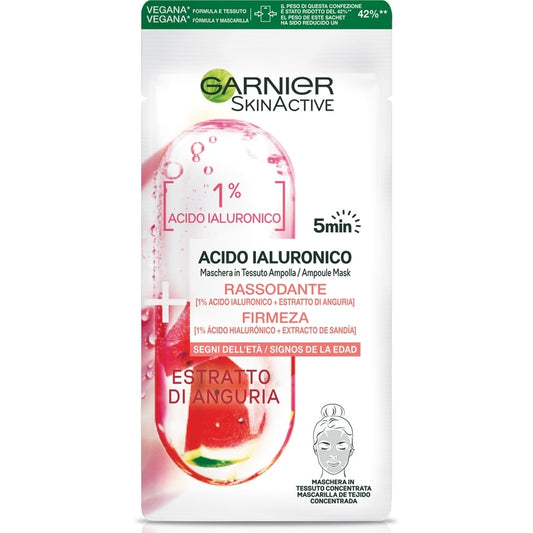 GARNIER SKIN ACTIVE MASCHERA IN TESSUTO AMPOLLA RASSODANTE 15G