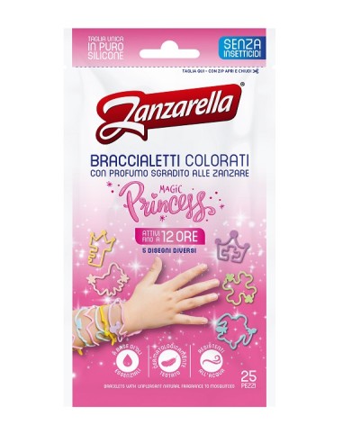 ZANZARELLA 25 BRACCIALETTI COLORATI MAGIC PRINCESS