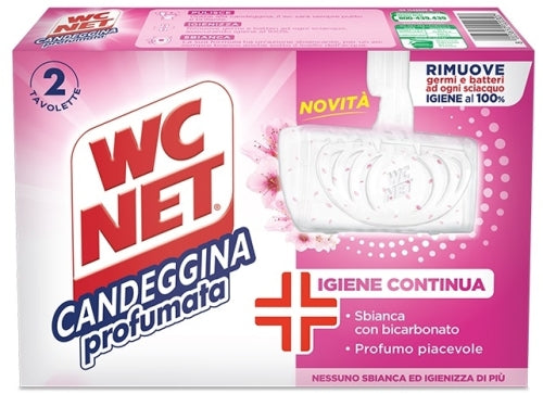 WC NET CANDEGGINA PROFUMATA TAVOLETTE X2