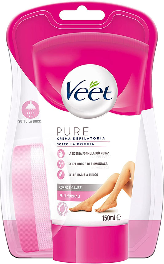 VEET PURE CREMA DEPILATORIA SOTTO LA DOCCIA 150ML PELLI NORMALI