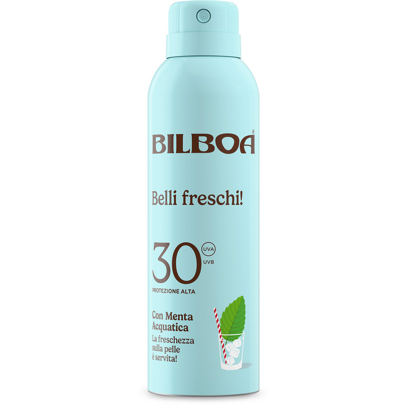 BILBOA BELLI FRESCHI SPRAY 150ML SPF 30 CON MENTA ACQUATICA