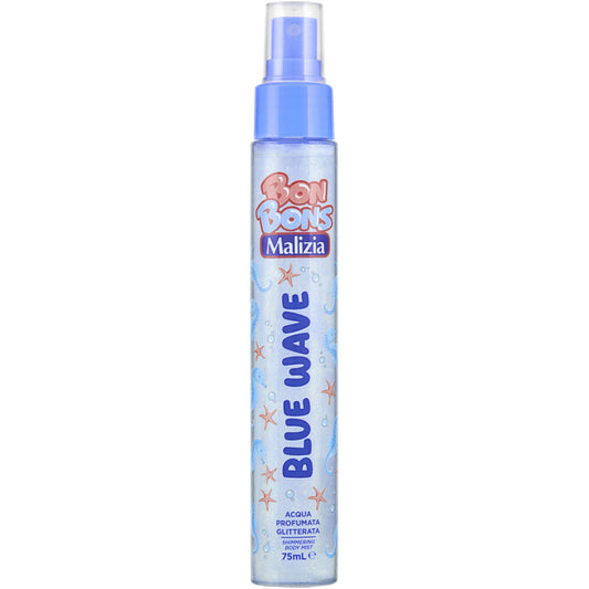 MALIZIA BON BONS ACQUA PROFUMATA GLITTERATA 75ML BLUE WAVE