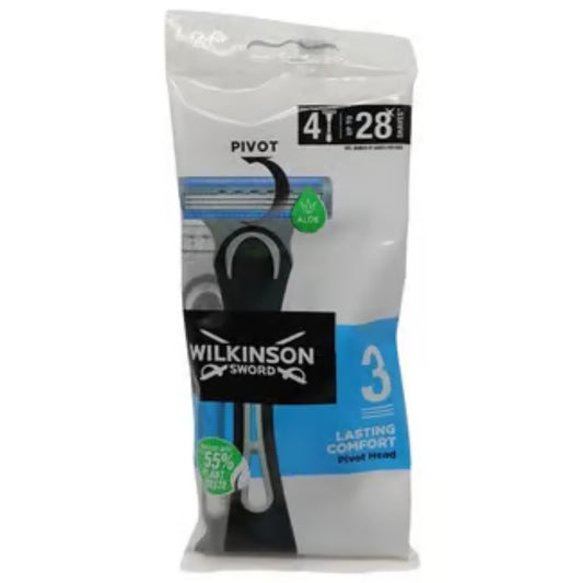 WILKINSON RASOIO LASTING COMFORT PIVOT HEAD 3 LAME 4PZ