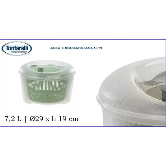 TONTARELLI RUCOLA CENTRIFUGA PER INSALATA 7,2L CM.29X19H