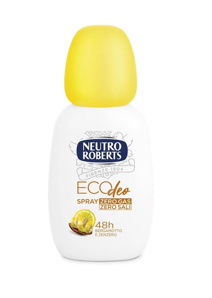 NEUTRO ROBERTS ECO DEO SPRAY ZERO GAS 75ML BERGAMOTTO E ZENZERO