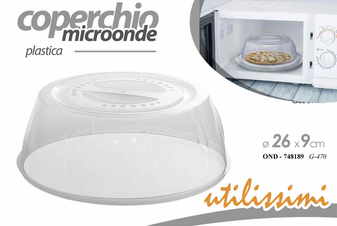 GICOS COPERCHIO MICROONDE PLASTICA CM.26X9