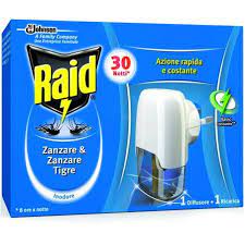 RAID 1 DIFFUSORE + 1 RICARICA LIQUIDO 30 NOTTI