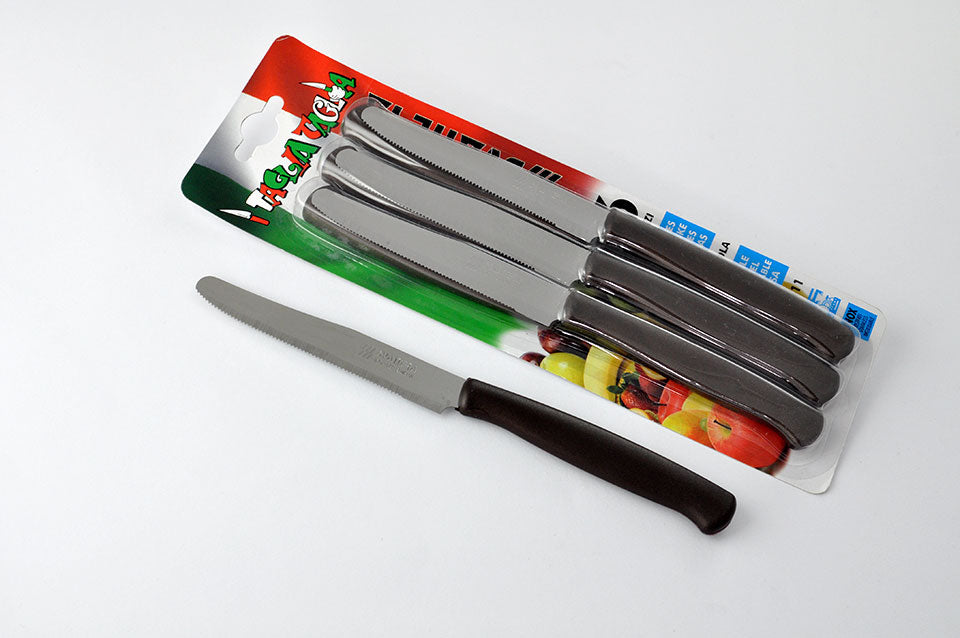 SVANERA 6 COLTELLO TAVOLA MM1 CM11 MARRONE