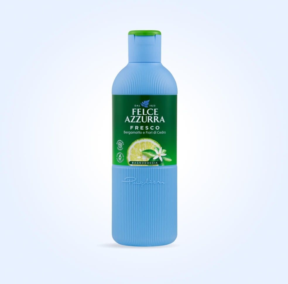 FELCE AZZURRA BAGNODOCCIA 650ML FRESCO BERGAMOTTO E FIORI DI CEDRO