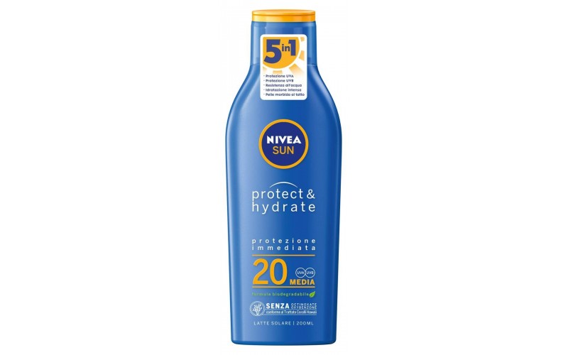 NIVEA SUN PROTECT&HYDRATE 20 LATTE SOLARE 200ML