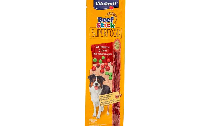 VITAKRAFT BEEF STICK SUPERFOOD 25G PISELLI