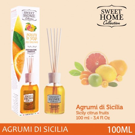 SWEET HOME COLLECTION PROFUMATORE AMBIENTE 100ML AGRUMI DI SICILIA