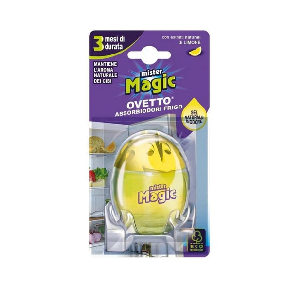 MISTER MAGIC OVETTO ASSORBIODORI FRIGO 40G LIMONE