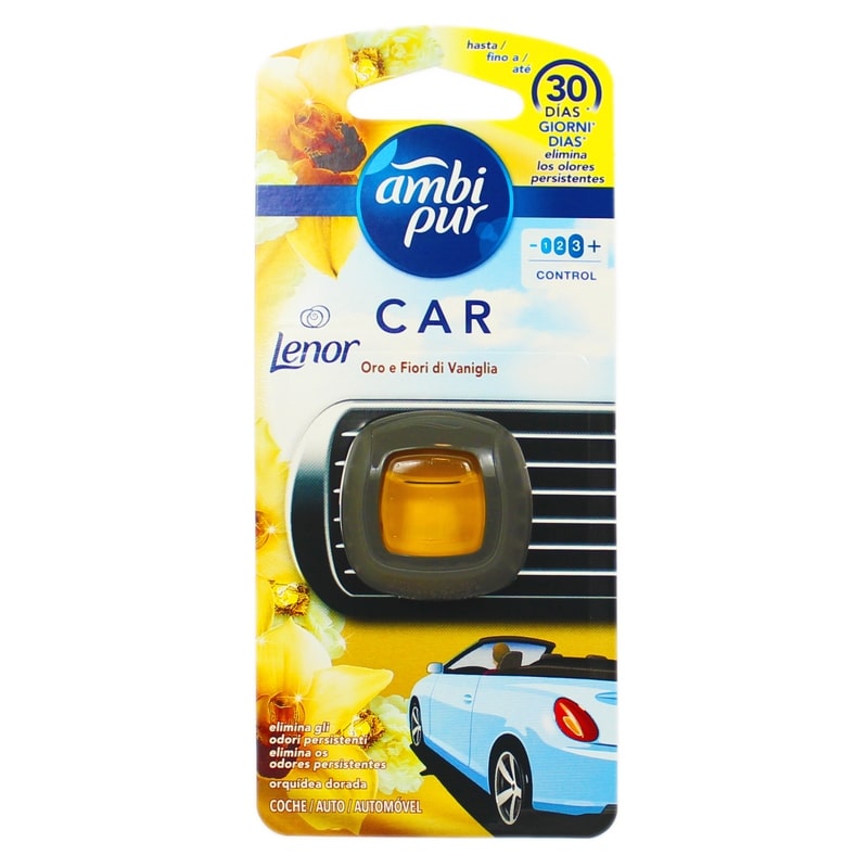 AMBIPUR CAR DEO USA&GETTA 2ML LENOR ORO E FIORI DI VANIGLIA